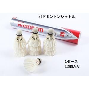 バドミントン シャトル ナイロン 1ダース 6個入り 羽 練習用 部活