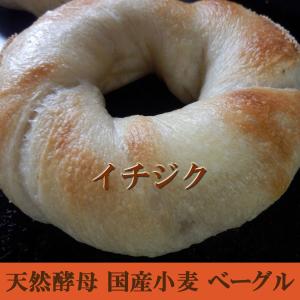 イチジク ベーグル 2個セット 国産小麦 天然酵母パン｜pannomorikurara