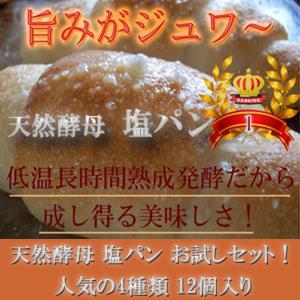 塩パン お試しセット! 人気の 天然酵母 塩パ...の詳細画像1
