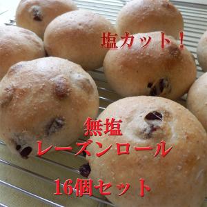 無塩レーズンロール 国産小麦 全粒粉入り 16...の詳細画像5