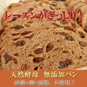 天然酵母 全粒粉 100％ パン レーズンクルミ 特大｜pannomorikurara