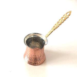 銅製 イブリック 中 270cc トルココーヒー : コーヒーのコクテール堂