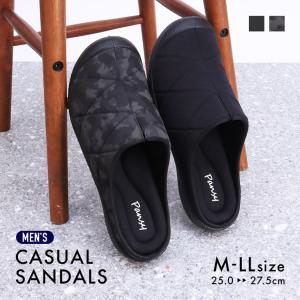 メンズ サンダル 紳士用 つっかけ オフィス ワンマイル 事務所履き 秋新作 靴 パンジー pansy 6066