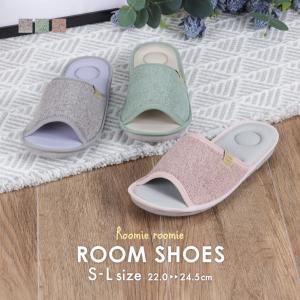 ルームシューズ レディース スリッパ ソフト 軽量 室内履き パンジー pansy Roomie roomie 9265