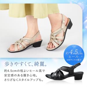バックベルトサンダル ストラップサンダル バッ...の詳細画像2