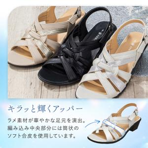 バックベルトサンダル ストラップサンダル バッ...の詳細画像3