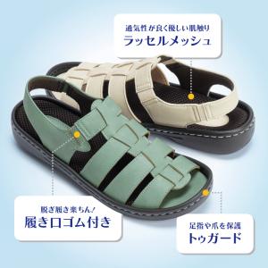 サンダル バックストラップ 履きやすい 歩きや...の詳細画像2
