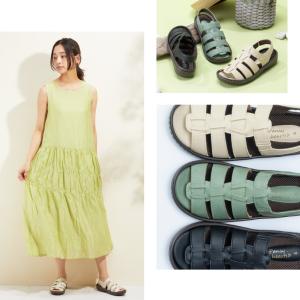 サンダル バックストラップ 履きやすい 歩きや...の詳細画像4