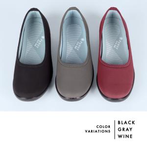 パンプス レディース 晴雨兼用 フィット 靴 ...の詳細画像4