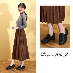 スリッポン レディース 晴雨兼用 フレキシブル...の詳細画像2