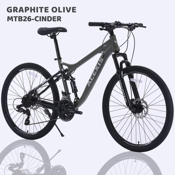 マウンテンバイク MTB ACEXIS 26インチ シマノ24段変速 シフターブレーキ兼用レバー 適...