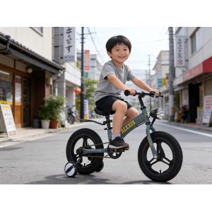 子供自転車 ペダル 補助輪 取り外し可能 3W...の詳細画像3