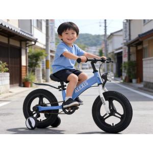 子供自転車 ペダル 補助輪 取り外し可能 3W...の詳細画像1