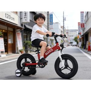 子供自転車 ペダル 補助輪 取り外し可能 3W...の詳細画像2