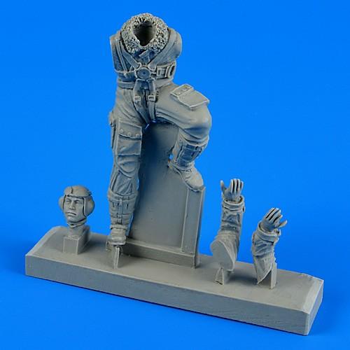 エアロボーナス 320049 1/32 ドイツ空軍 パイロット WWII メッサーシュミット Bf ...