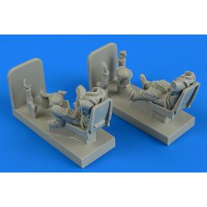 エアロボーナス 480163 1/48 ドイツ空軍 Me262B-1a/U1クルー w/シート (ホ...