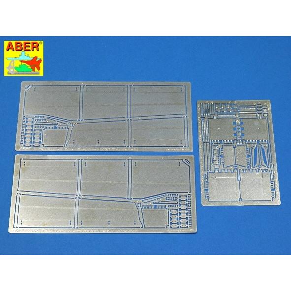 アベール 35234 1/35 ドイツ E75・E50フェンダーセット（トランペッター用)