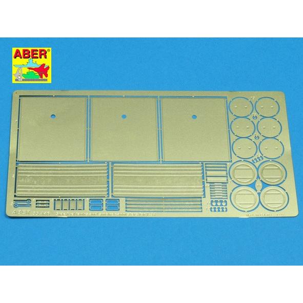 アベール 35A046 1/35 ロシア T34・JS戦車燃料タンクセット ホルダーパーツ付