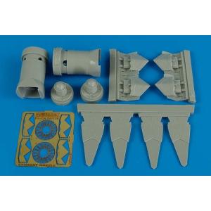 アイリス 7265 1/72 F-22A ラプター 排気ノズル(ACADEMY用)