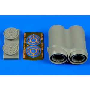 アイリス 7321 1/72 EE ライトニングF.2/F.6 エクゾーストノズル(エアフィックス用...