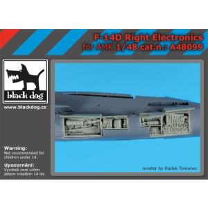 ブラックドッグ A48099 1/48 F-14D 電子機器 （ライト） （AMK用）