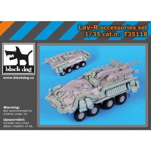 ブラックドッグ T35118 1/35 アメリカ LAV-R 回収車 アクセサリーセット(トランペッ...