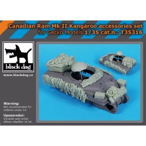 ブラックドッグ T35316 1/35 カナダ RAM Mk.II カンガルー アクセサリーセット(...
