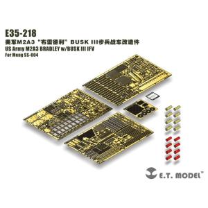 E.T.モデル E35-218 1/35 アメリカ M2A3 ブラッドレー w/BUSK III 歩...
