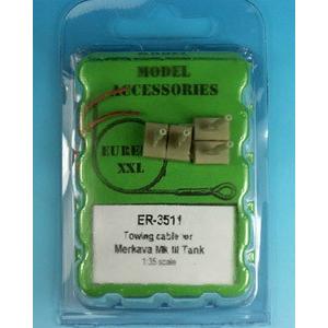 エウレカXXL ER-3511 1/35 イスラエル メルカバ III 牽引ワイヤー