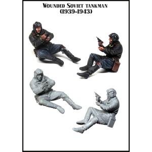 エボリューション EM-35168 1/35 WWII 負傷したソビエト戦車兵 1939-1943(...