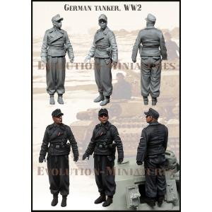 エボリューション EM-35240 1/35 WWII ドイツ戦車兵(2)(1体)