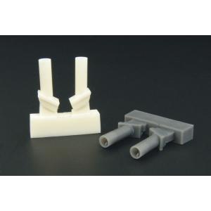 ハウラー HLX48116  1/48 IV号戦車 J型 後期型 エキゾーストパイプ TYPE 1 ...