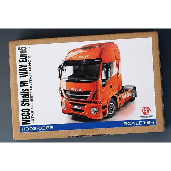 ホビーデザイン HD02-0362 1/24 イベコ ストラリス ハイウェイ ユーロ5 ディティール...