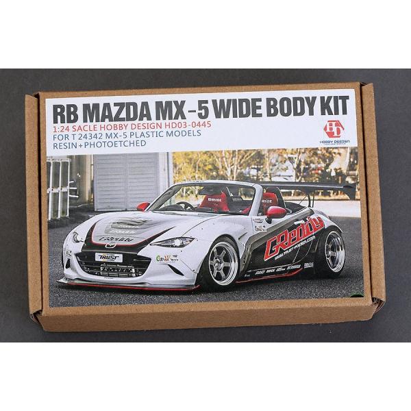 ホビーデザイン HD03-0445 1/24 RB マツダ MX-5 ワイドボディキット(タミヤ24...
