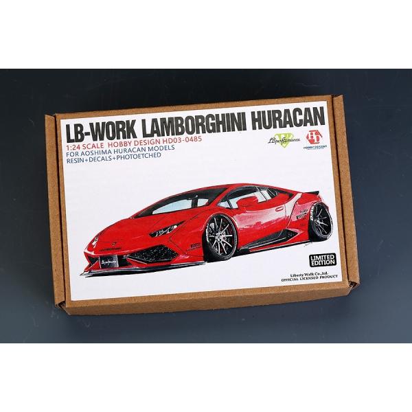 ホビーデザイン HD03-0485 1/24 LB-Works ランボルギーニ ウラカン (アオシマ...