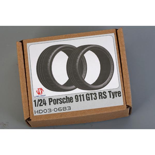 ホビーデザイン HD03-0683 1/24 ポルシェ 911 GT3 RS タイヤ