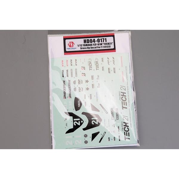 ホビーデザイン HD04-0171 1/12 ヤマハ YZF-R1M "Tech21" ドレスアップ...