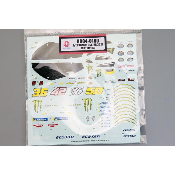 ホビーデザイン HD04-0180 1/12 スズキ GSX-RR 2021 デカール(タミヤ141...