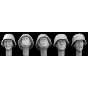 ホーネット HGH03 1/35 WWII ドイツ SS カモフラージュカバーヘルメット