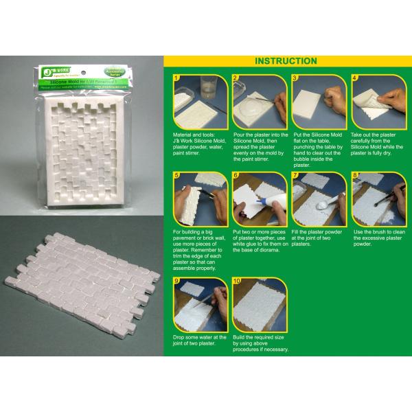 ★★★数量限定70％OFF★★★ J's Work PPA3018 1/35 舗装用シリコン製型枠 ...