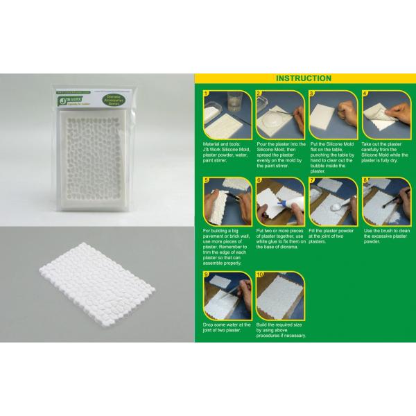 ★★★数量限定70％OFF★★★ J's Work PPA3083 1/35 舗装石道 用 シリコン...