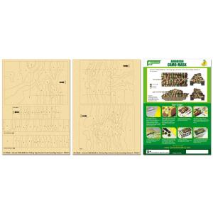 ★★★数量限定50％OFF★★★ J’s Work PPA5014 エアブラシ用迷彩マスキング 1/...