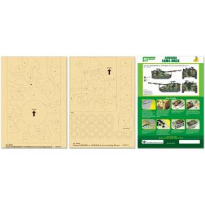 ★★★数量限定50％OFF★★★ J’s Work PPA5078 エアブラシ用迷彩マスキング 1/...