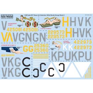 キッツワールド KW148005  1/48 WW.II アメリカ陸軍 B-17 `Old Fait...