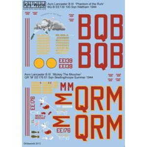 キッツワールド KW172092  1/72 アブロ ランカスター B.III `Phantom o...
