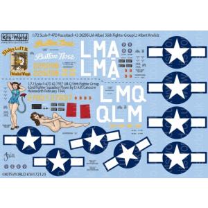 キッツワールド KW172129  1/72 米陸軍 P-47D サンダーボルト レザーバック Tr...