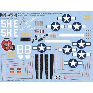 キッツワールド KW172145  1/72 WW.II アメリカ陸軍 A-20 ハボック `Mis...