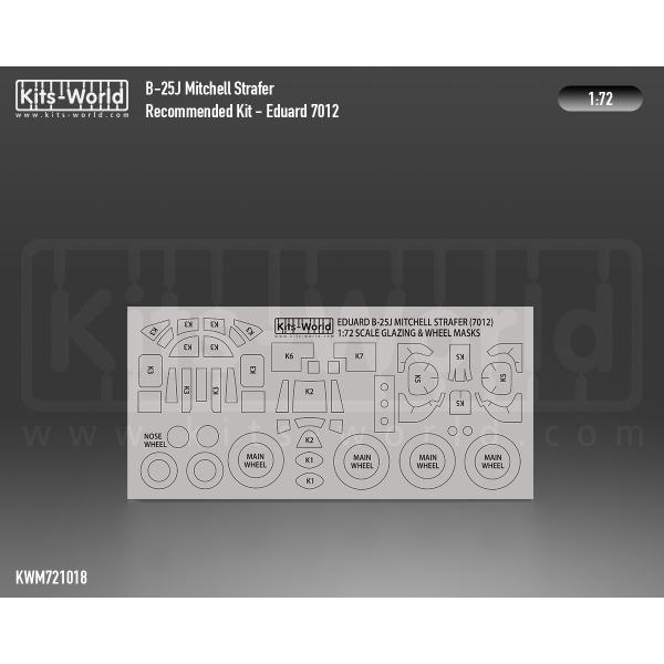 Kitsworld KWM721018 1/72 1:72 scale North American...