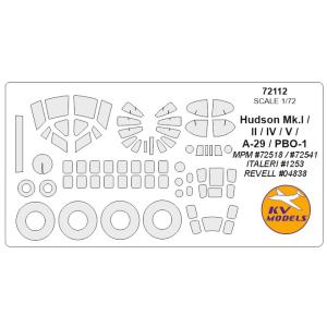 KVモデル 72112 1/72 ハドソン Mk.I / II / IV / V / A-29 / ...
