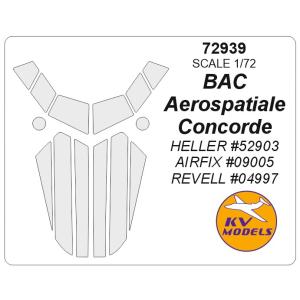 KVモデル 72939 1/72 BAC/アエロスパシアル コンコルド (エレール/エアフィックス/...